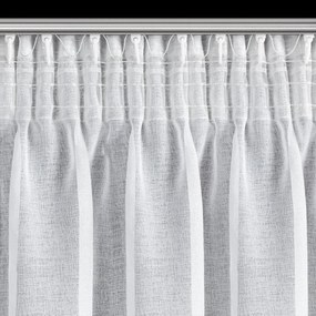 ZÁCLONA NA PÁSKE LENA 350X270 CM BIELA