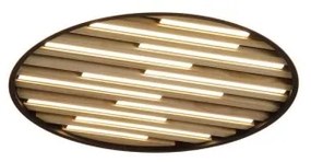 Searchlight 80980-49BK - LED Stmievateľné stropné svietidlo EQUALISE LED/33W/230V