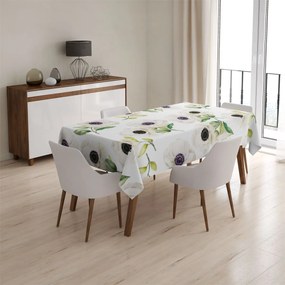 Sablio Obrus Biele sasanky - 90x90 cm