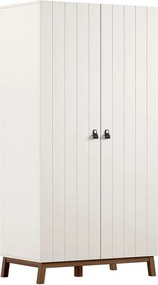 Béžová detská šatníková skriňa 99x196x58 cm Sezane – Vipack