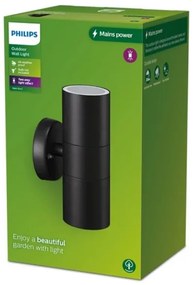 Philips - Vonkajšie nástenné svietidlo KYLIS 2xGU10/25W/230V IP44