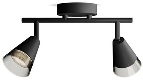 Philips - Bodové svietidlo CLEFT 2xGU10/5W/230V