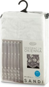 ZÁCLONA NA KRÚŽKOCH SANDI 350X250 CM KVETY