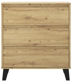 Komoda BOGAN 3S70, dub artisan