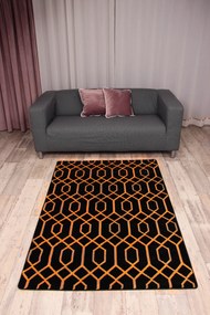 Koberec Cosmic Carving 5103 GREY/GOLD rozmery koberec: 80x150 cm