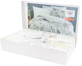 SATÉNOVÉ OBLIEČKY LUXURY PREMIUM PALMIRO 160X200 CM, 2KS 70X80 CM LISTY