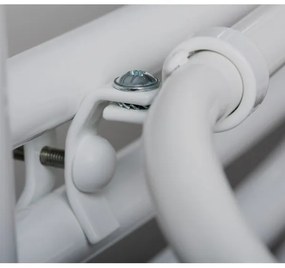 Aqualine - Sušiak uterákov na výhrevné teleso 50 cm biela