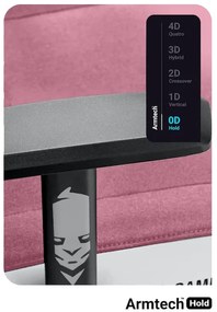 Herné kreslo Diablo X-Gamer 2.0 Normal Size: Marshmallow Pink, ružová Diablochairs