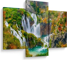 Obraz - Národný park Plitvické jazerá (90x60 cm)
