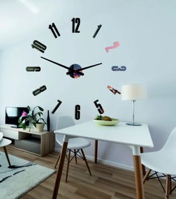 Nalepovacie hodiny na stenu do obývačky moderné I SENTOP 12P041
