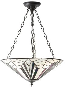 Endon 63936 - Luster na reťazi Tiffany ASTORIA 3xE27/60W/230V pr. 48 cm