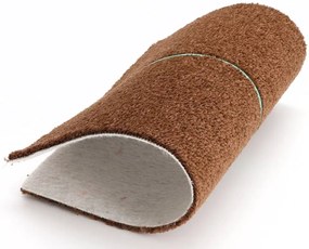 Betap, Koberec metráž Dynasty 97, na mieru, šíře 4m, hnedá, filc, chodba / predsieň