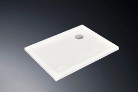 Erga Laos, obdĺžniková sprchová vanička 120x70x5cm, akrylát, biela lesklá, ERG-V06-ACR-7012S-WH-CR