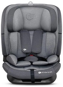 KINDERKRAFT - Autosedačka ONETO 3 i-Size (76-150 cm) + Isofix Cool grey