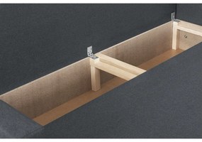 Rozkládací pohovka KENO Tmavě šedá