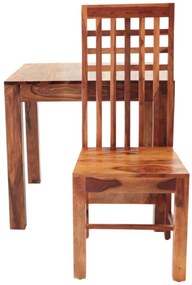 furniture-nabytek.cz - Jedálenský set pre 4 osoby z masívneho indického palisandru