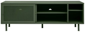 Dizajnový TV stolík Taiyanna 160 cm olivovo-zelený