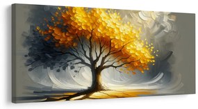 Obraz žiariaci strom života na jeseň