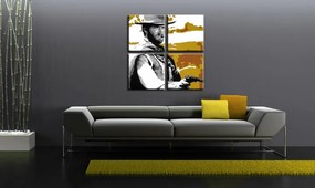 Ručne maľovaný POP Art obraz Clint Eastwood | rôzne rozmery