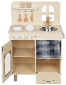 TookyToy Drevená detská kuchynka s príslušenstvom