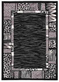 Kusový koberec PP Petro čierny 180x250cm
