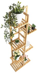 Stojan na rastliny G21 6 úrovní, bambus