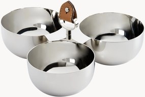 Misky na dipy's koženou rukoväťou Wyatt, 3 ks