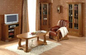 Rustikálna obývacia izba Kinga - drevo D3