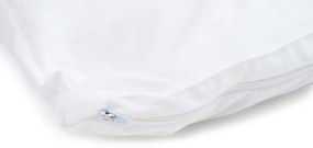 Letný paplón prešívaný 140x200 cm s vankúšom 70x90 cm ECONOMY PEACH, biely