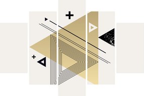 Obraz - Geometrické tvary N⁰4 (150x105 cm)