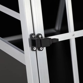 Prepravka pre psa BRUNO, 89x70x51cm strieborná/čierna Cadoca