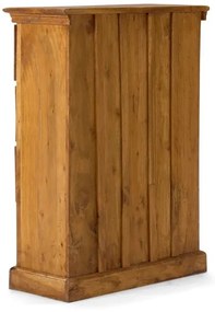 furniture-nabytek.cz - Masívna komoda Texas z akácie, lakovaná, prírodná – 58×25×82 cm