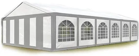 Párty stan Economy Light 6 x 12 m | šedo-biela