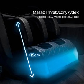 Masážne kreslo Visita Max (čierna) . Akcia -20%. Vlastná spoľahlivá doprava až k Vám domov. 1119182