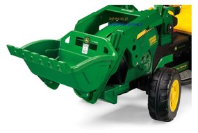 Peg Perego Elektrický traktor Bager JOHN DEERE GROUND LOADER  IGOR0068 - 330W - 12V 8Ah - 2024