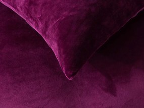 XPOSE® Mikroplyšové obliečky JORGA Exclusive - čučoriedkové