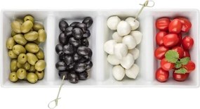 BANQUET Porcelánová servírovacia miska BIANCA 33,7 x 13,7 x 3,6 cm