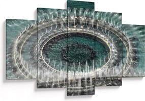 Obraz fontány (150x105 cm)