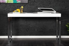 Stôl pod notebook White Desk 120x40cm white