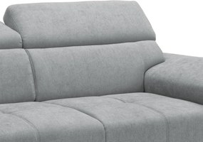 Dvojsedák Speedway, svetlo šedá látka