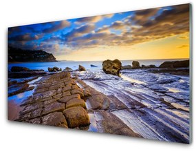 Nástenný panel  Pláž príroda 120x60 cm