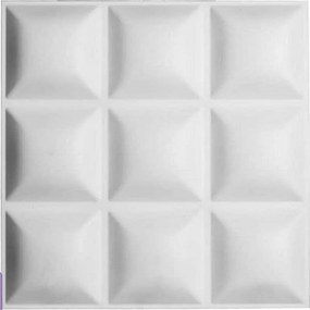 Obkladové panely 3D PVC 10033, rozmer 500 x 500 mm, Block, IMPOL TRADE