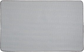 Šedá kúpeľňová predložka s hviezdou - 78*48*1 cm