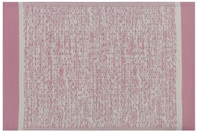Vonkajší koberec 120 x 180 cm ružový BALLARI Beliani