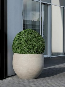 Kvetináč Urban Jumbo Orb XS béžový 69x57 cm