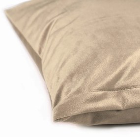 Biante Zamatová obliečka na vankúš Velvet Prémium SVP-006 Pieskovo béžová 30 x 50 cm