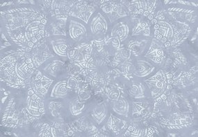 Fototapeta - Modrá mandala (147x102 cm)