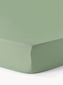 Elastická plachta na topper matrac z bavlneného perkálu Elsie