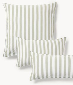 Pruhovaná bavlnená obliečka na vankúš Diogo