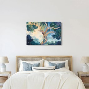 Obraz – Vesmírny strom (90x60 cm)